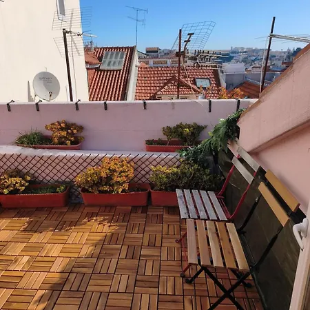 Duplex Terrace Downtown Bairro Alto Apartment