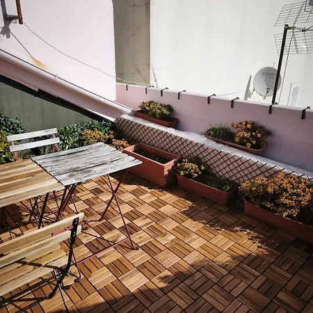 Duplex Terrace Downtown Bairro Alto * 리스본